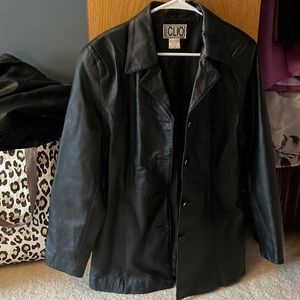 Leather jacket